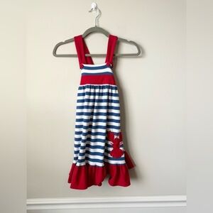 Southern Tots nautical youth girls dress size 5